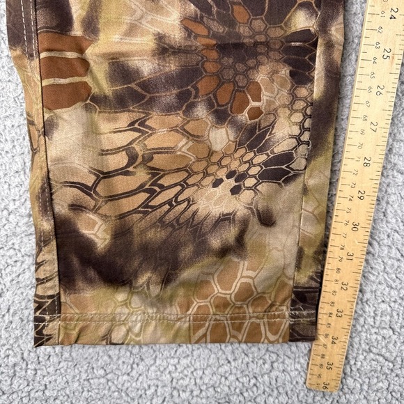 Kryptek Pants Mens XL Brown Tactical Cargo Battlefield to Highlander Camo Hunt - Picture 5 of 13